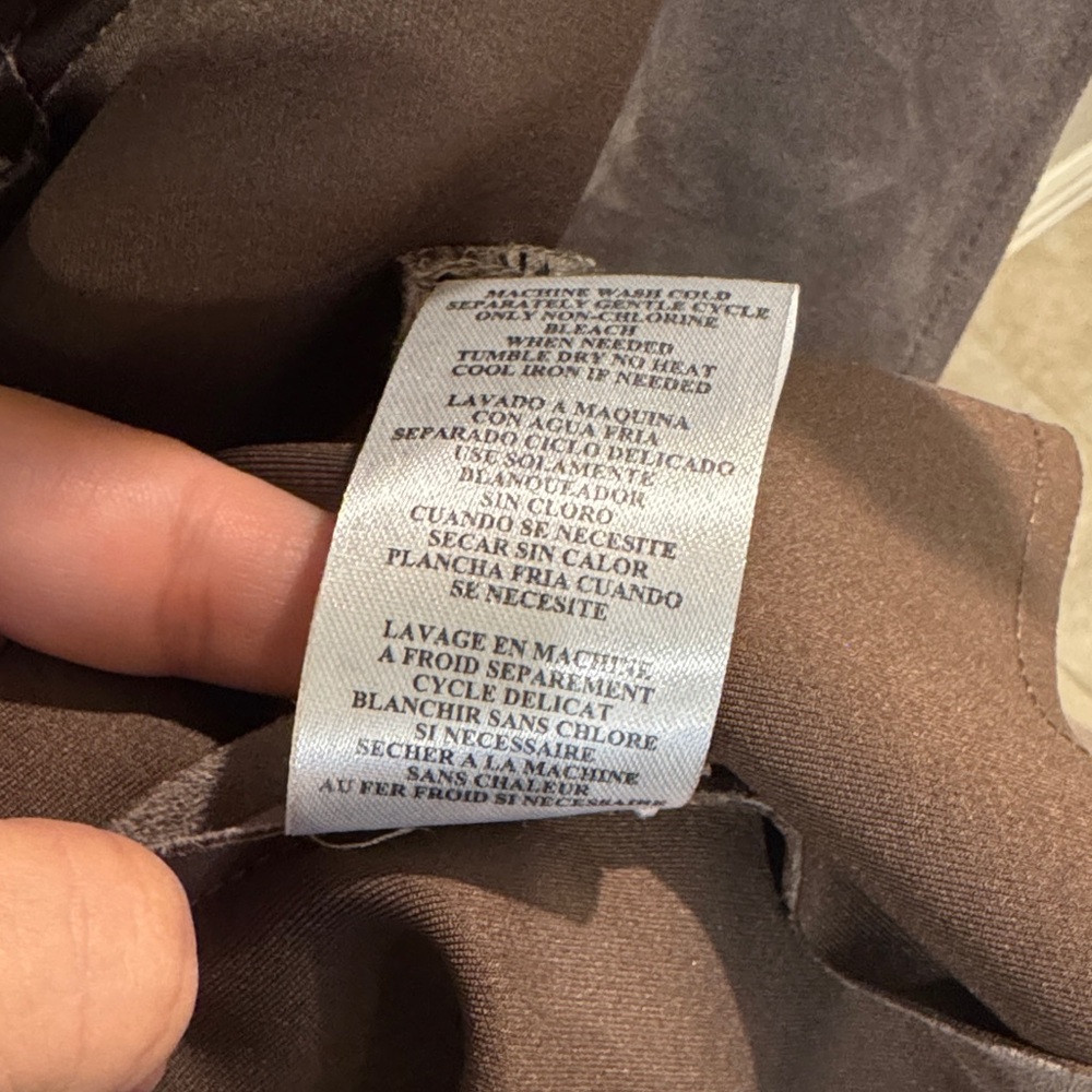 Kut from the Kloth Taupe Faux Suede Open Jacket - Picture 7 of 7